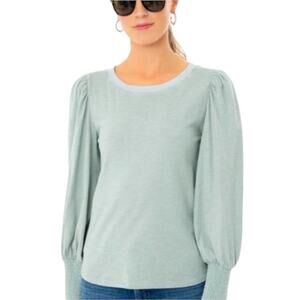 Coastal Tuckernuck Pomander Place Lennon Puff Sleeve Resort Shirt Plus Sz XXL